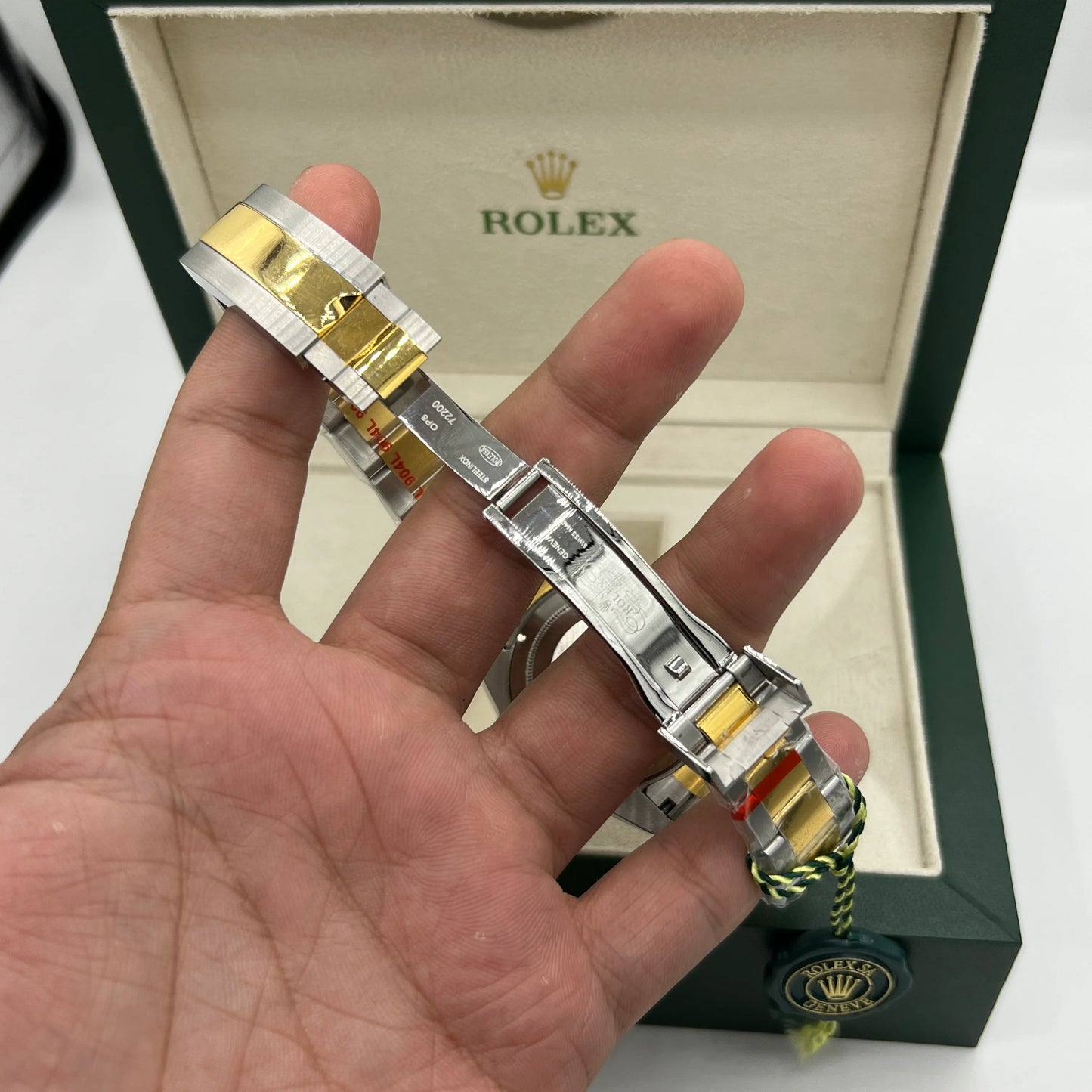 ROLEX - TWO TONE EDITION - STAINLESS STEEL With Premium Box