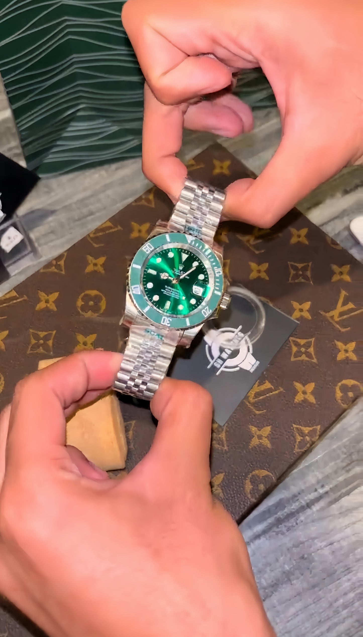 ROLEX Master 40mm Stainless Steel With Bag And Box