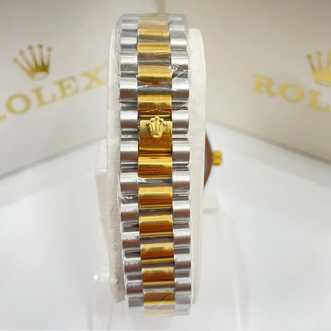 ROLEX - TWO TONE EDITION - STAINLESS STEEL With Premium Box