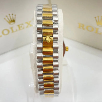 ROLEX - TWO TONE EDITION - STAINLESS STEEL With Premium Box
