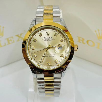 ROLEX - TWO TONE EDITION - STAINLESS STEEL With Premium Box