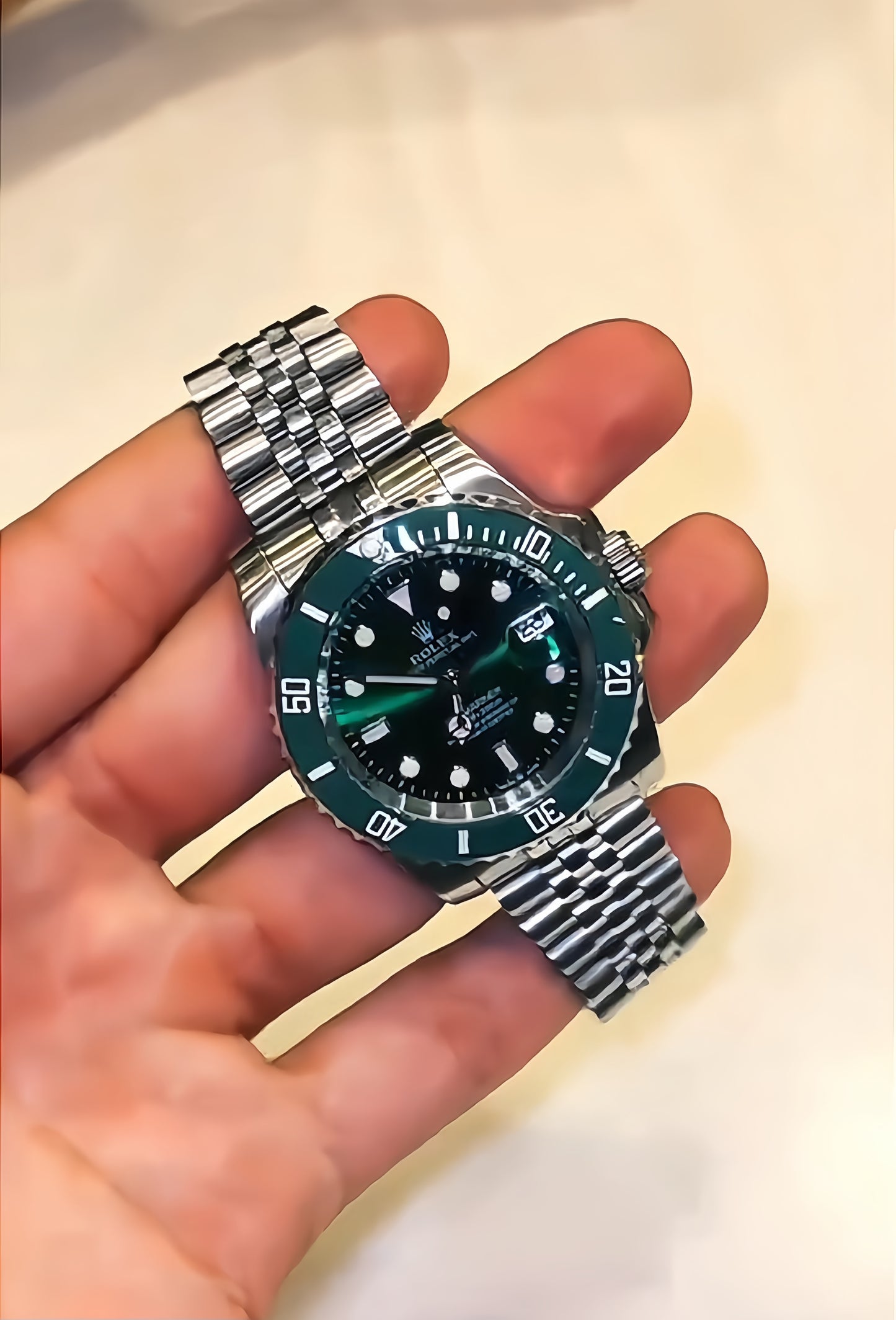 ROLEX Master 40mm Stainless Steel With Bag And Box